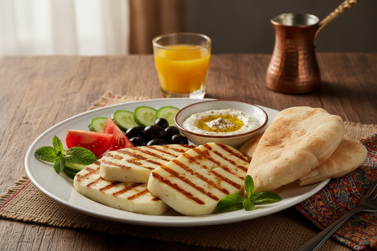 Grilled Halloumi